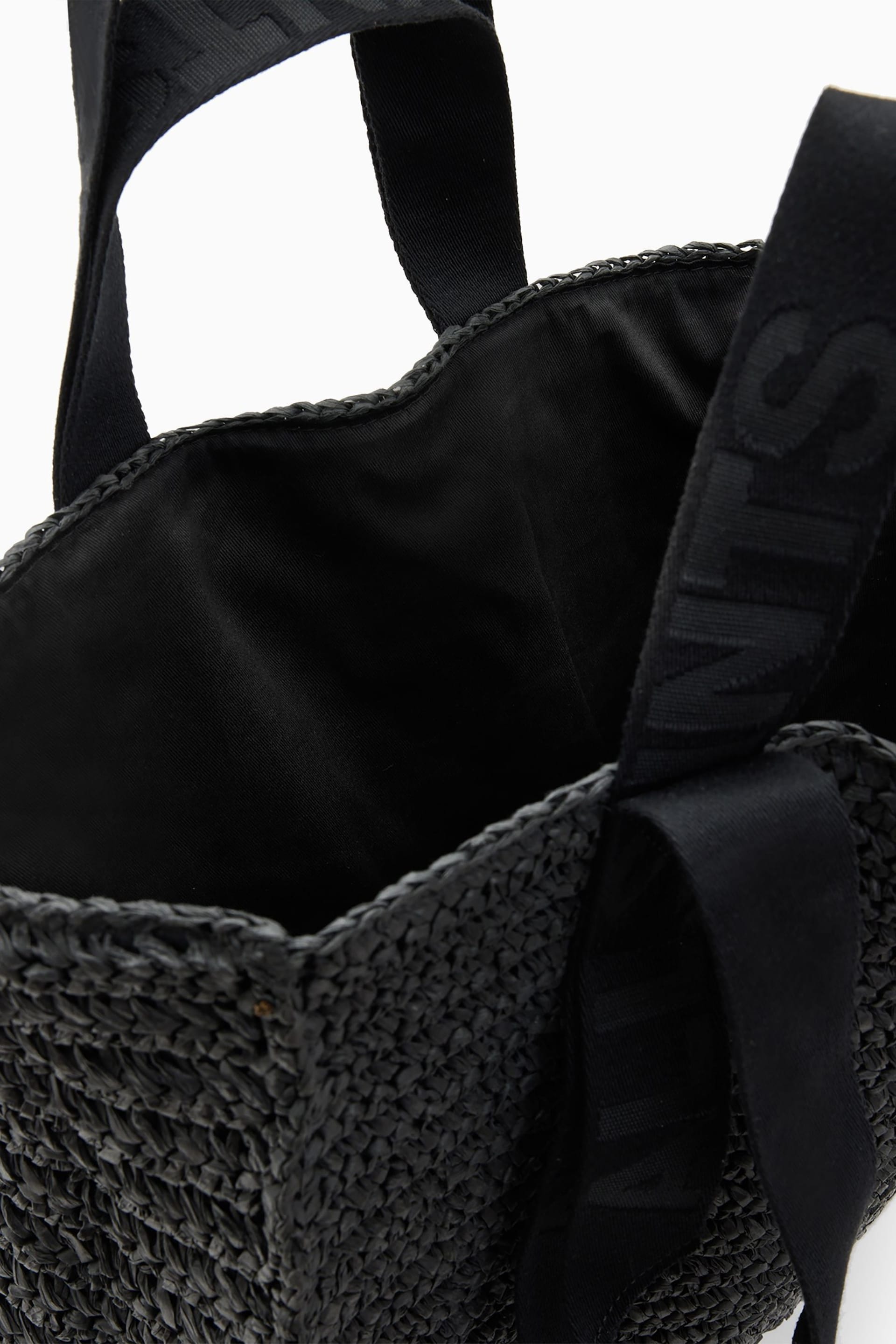 AllSaints Black Lullah N/S Tote Bag - Image 6 of 7