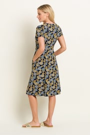 Brakeburn Blue Luna Wrap Dress - Image 2 of 4