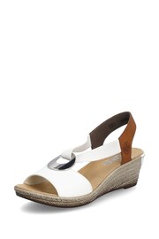 Rieker Womens Elastic Stretch Sandals - Image 1 of 10