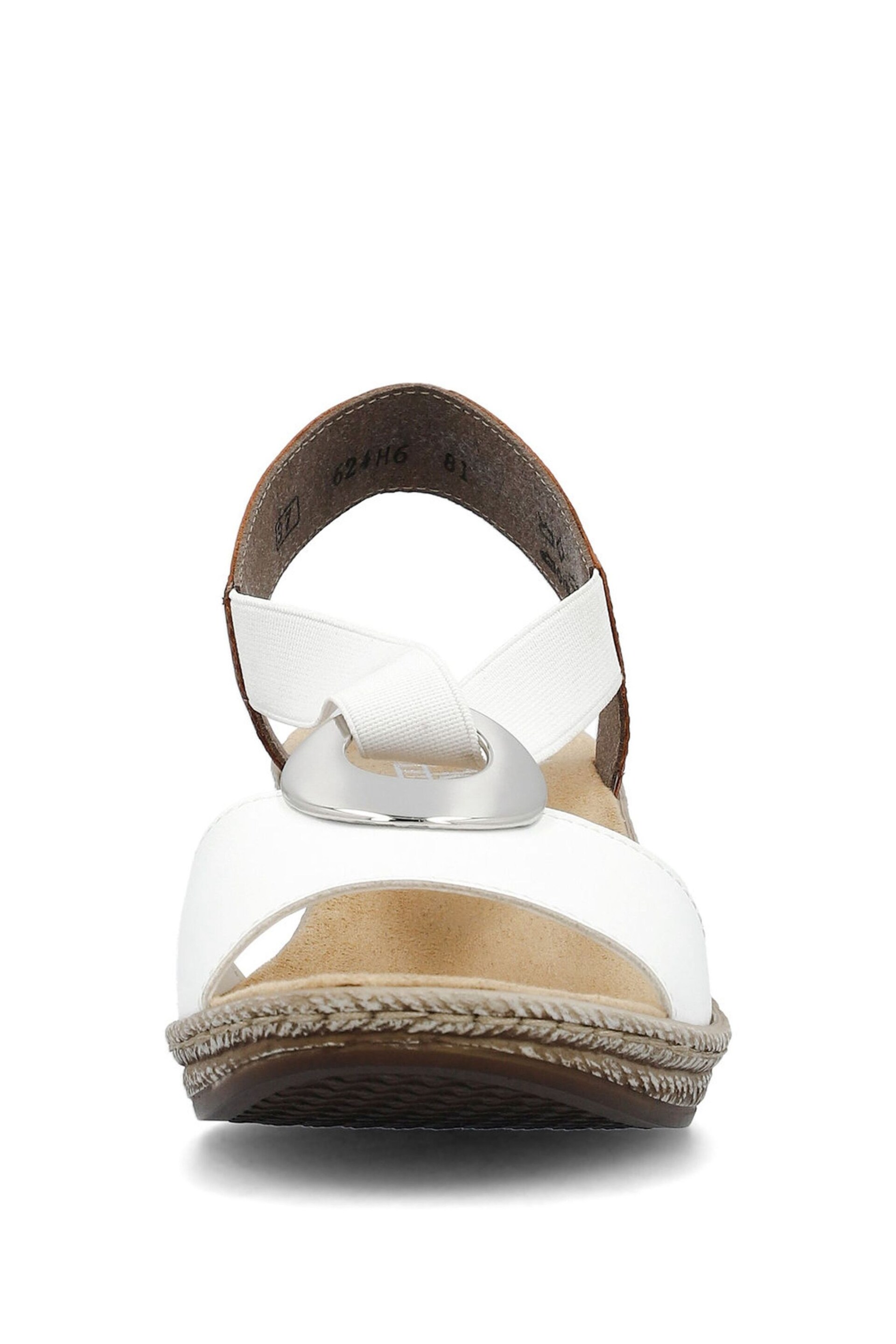 Rieker Womens Elastic Stretch Sandals - Image 5 of 10