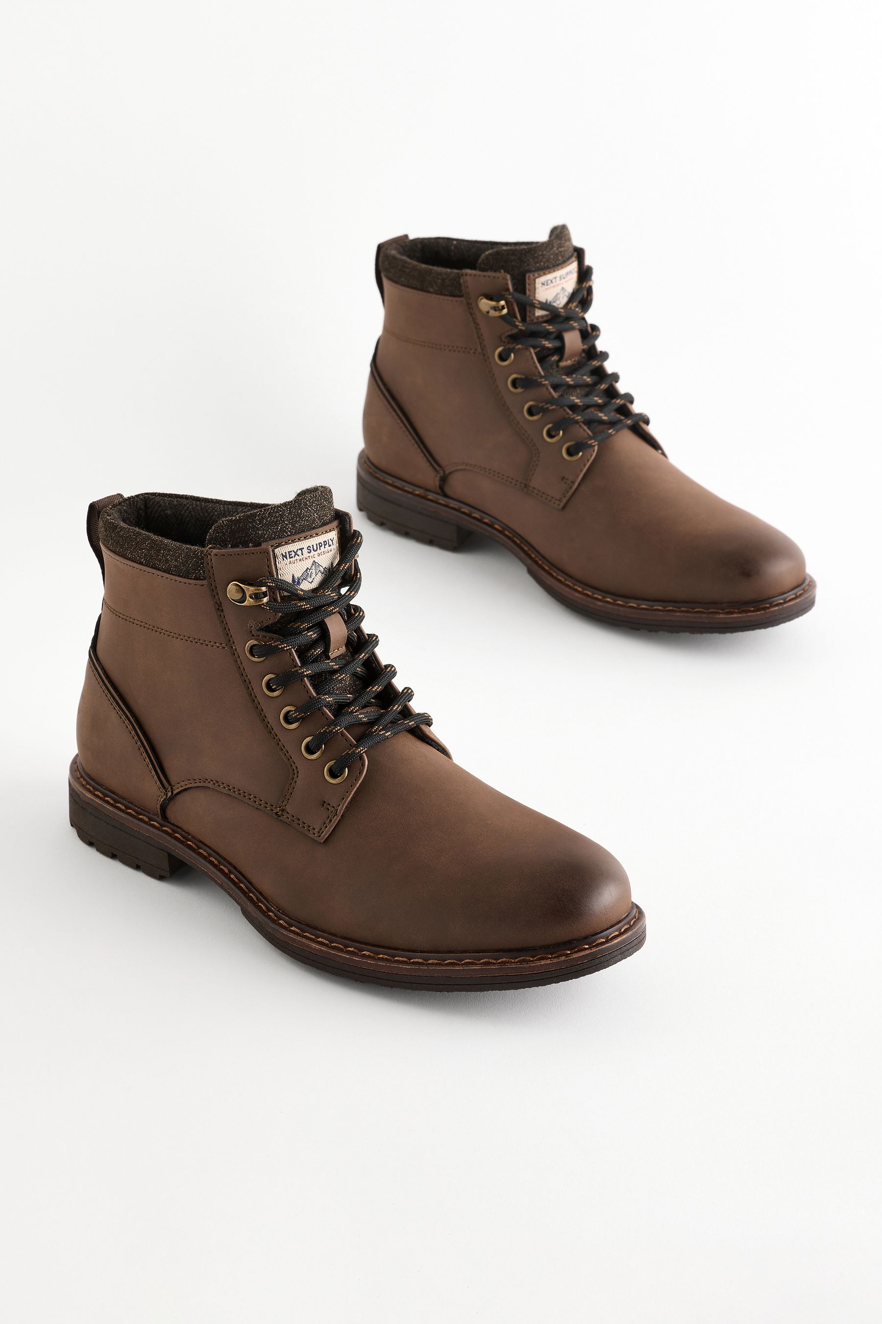Buy Brown Lace Up Chukka Boots from Next Ukraine
