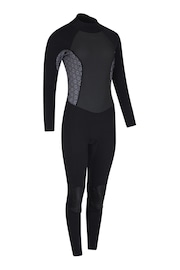 Mountain Warehouse Black Womens Printed Full Length Neoprene Wetsuit - Image 2 of 4