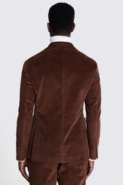 MOSS Copper Brown Slim Fit Corduroy Jacket - Image 3 of 6