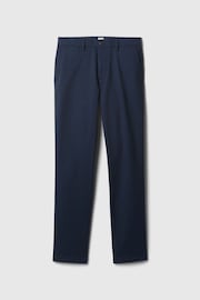 Azul - Corte recto - Gap Stretch Essential Chino Trousers - Imagen 3 de 3