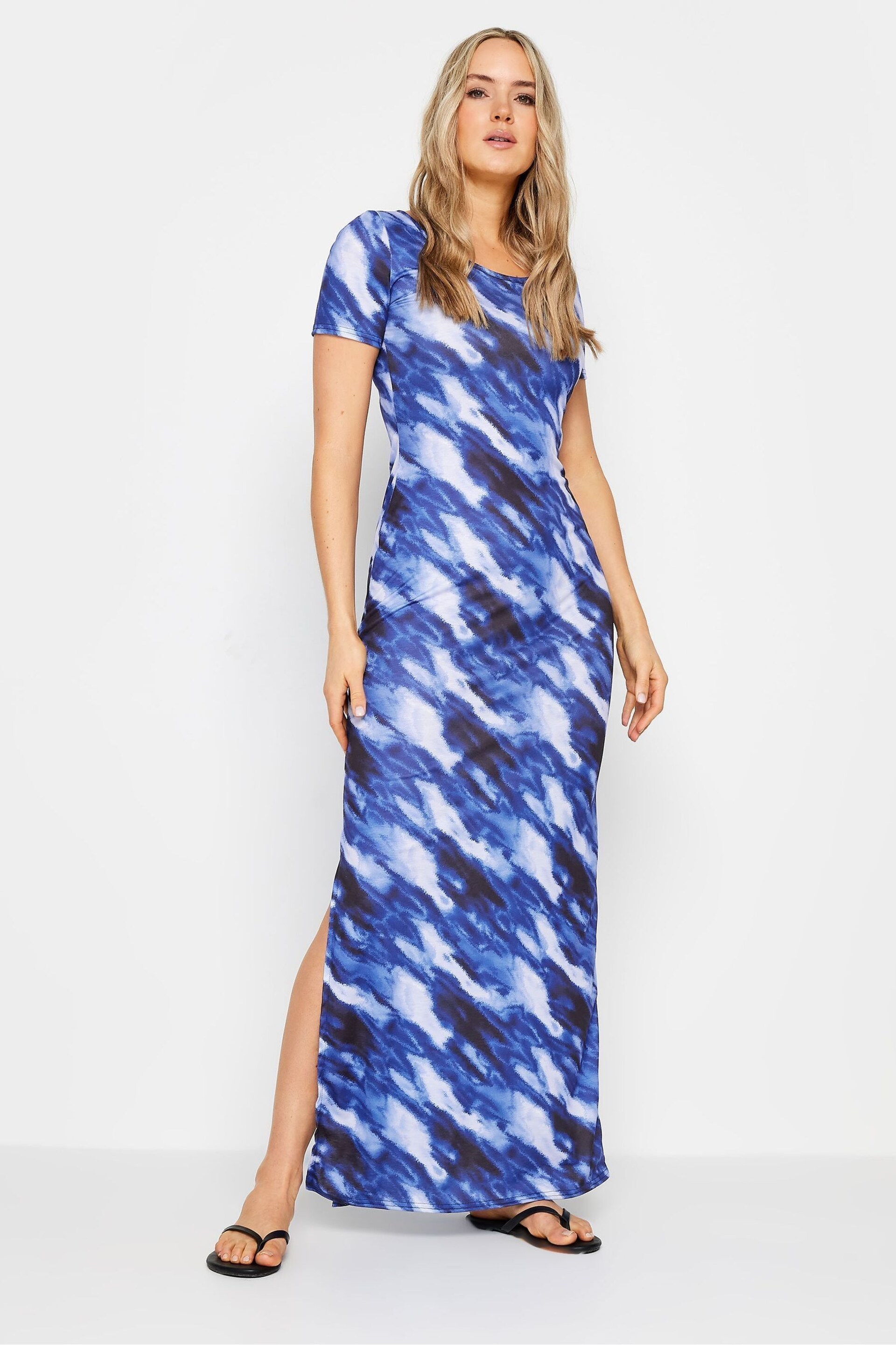 Long Tall Sally Blue Maxi Dress - Image 1 of 6