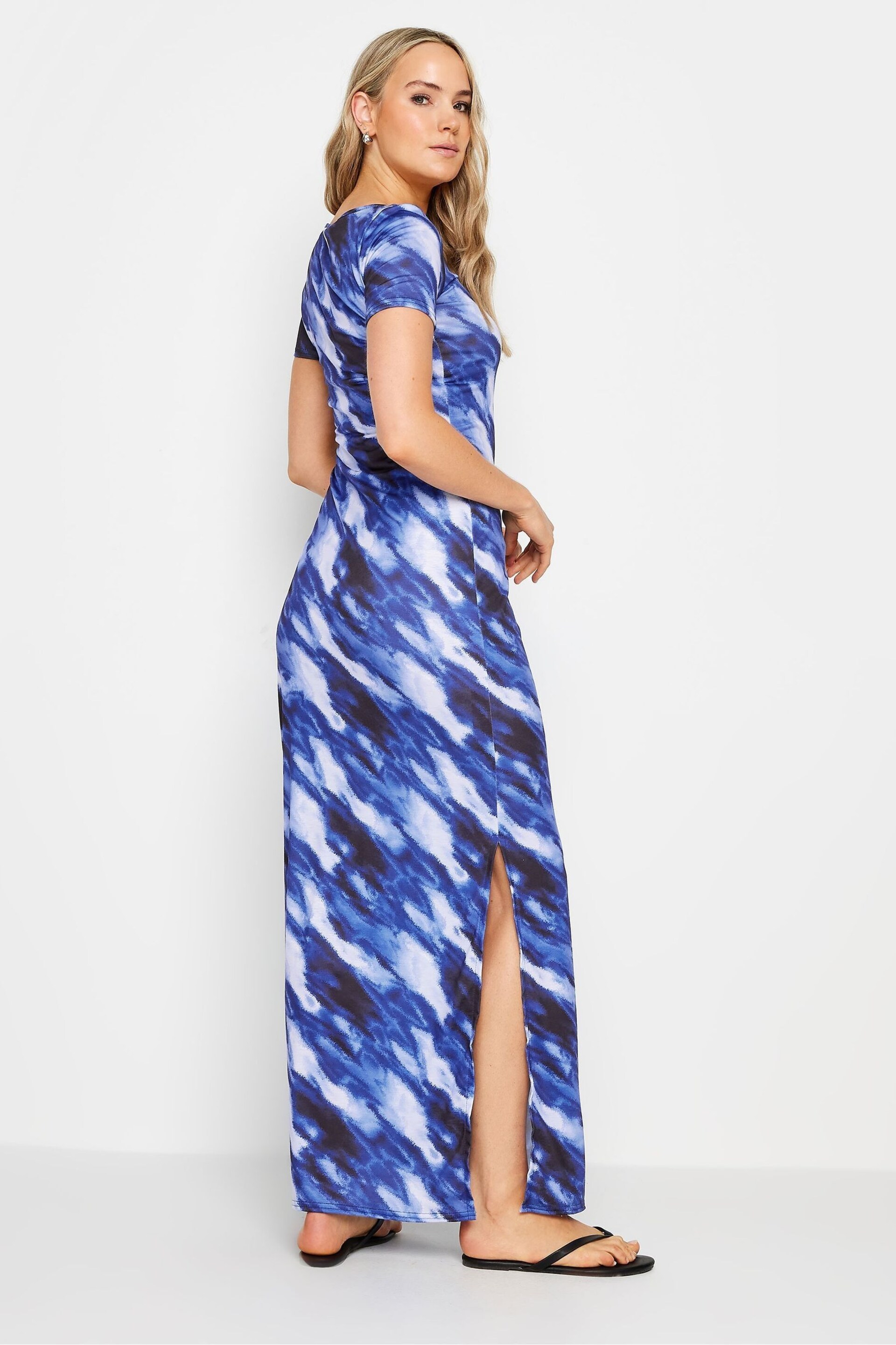 Long Tall Sally Blue Maxi Dress - Image 4 of 6