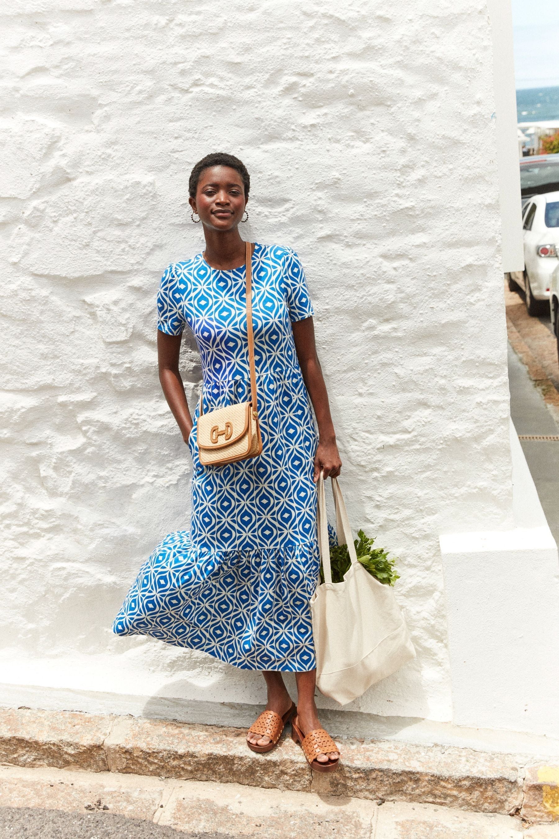 Boden jersey midi dress clearance