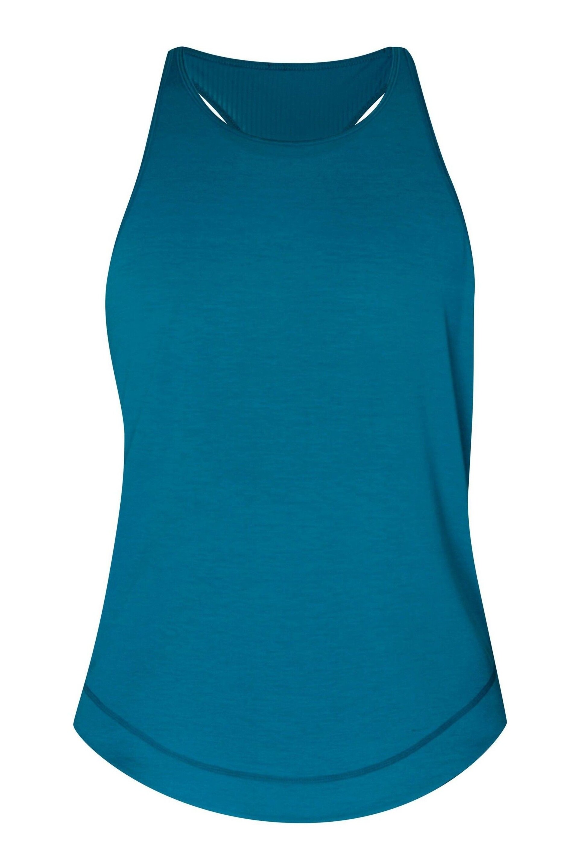 Sweaty Betty Reef Teal Blue Breathe Easy Run Vest - Image 7 of 7