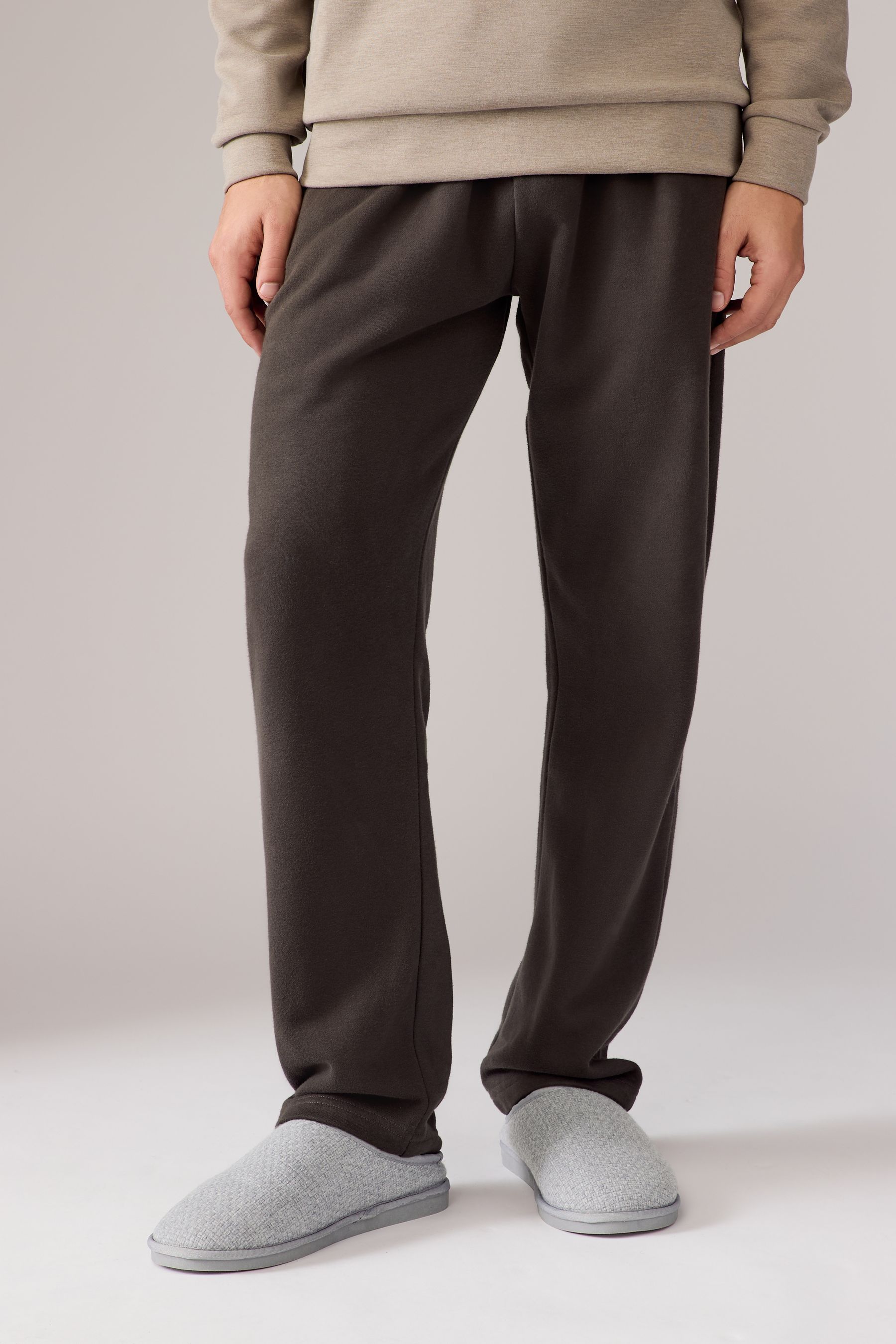 Next grey mule slippers hotsell