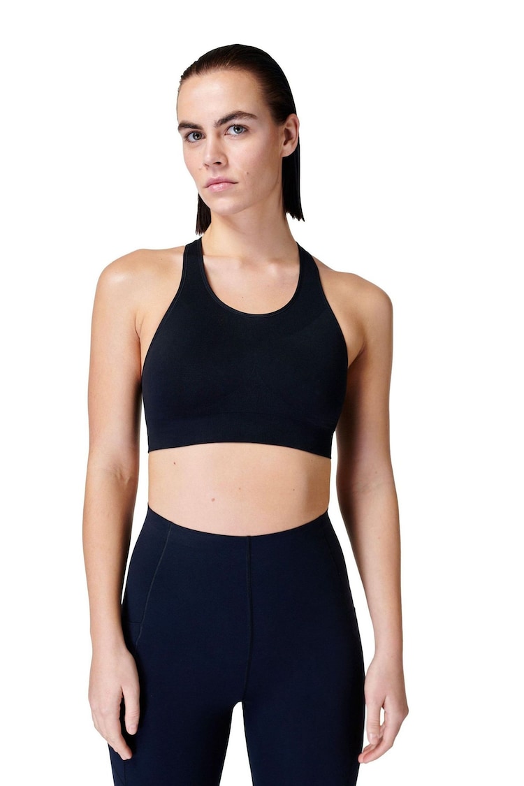 Sweaty Betty Black Stamina Sports Bra - Image 1 of 5