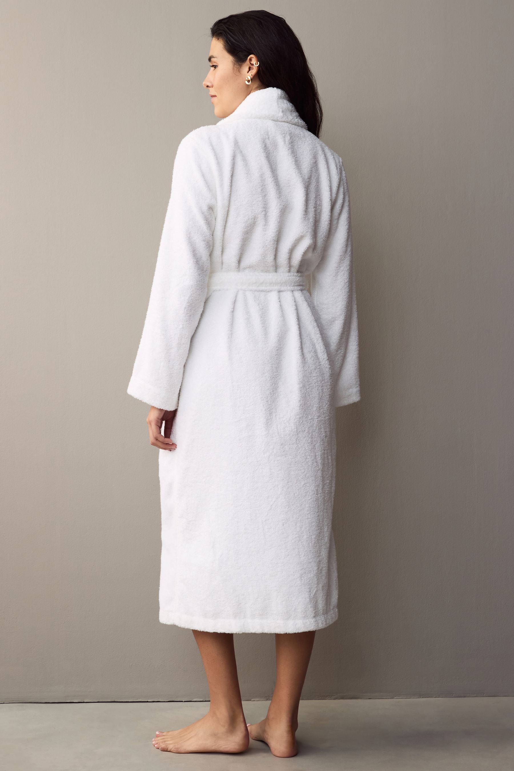 Next white dressing gown online