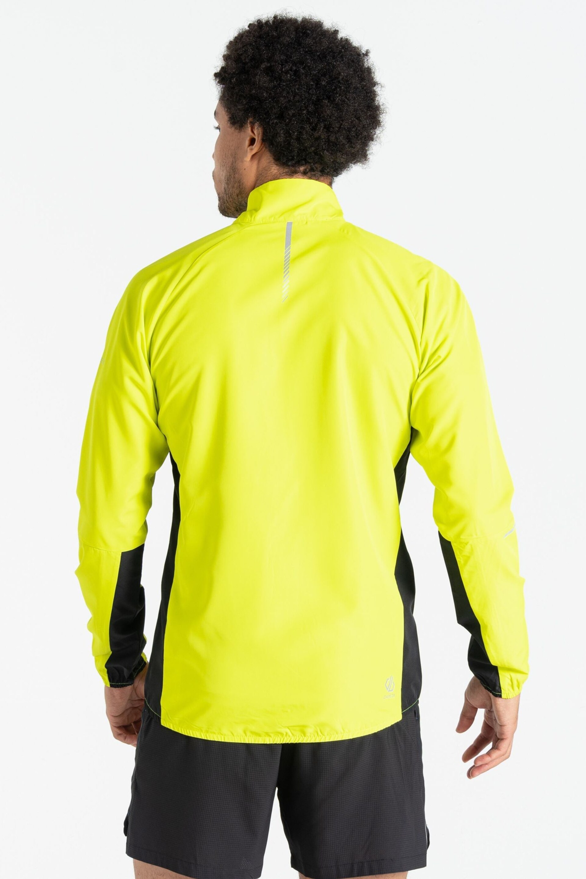 Dare 2b Yellow Ablaze III Windshell Recycled Jacket - Image 3 of 6