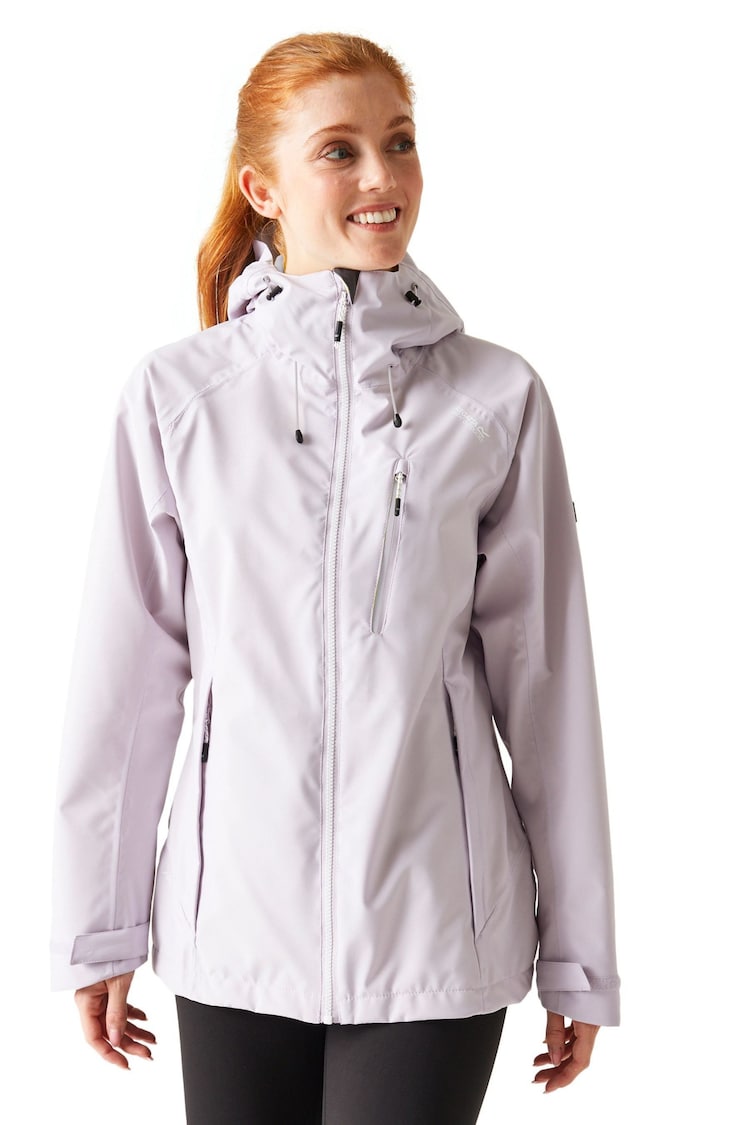 Regatta Purple Birchdale Waterproof Jacket - Image 1 of 9