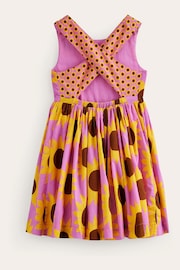 Boden Pink Cross-Back Dress - Image 2 of 3