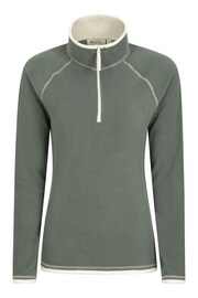 Mountain Warehouse Green Women Montana Microfleece Top - Image 1 of 5