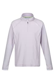 Regatta Purple Womens Montes Half Zip Fleece - Image 5 of 7