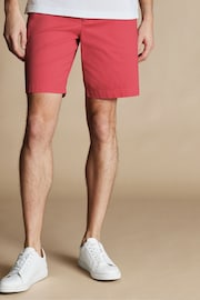 Charles Tyrwhitt Pink Cotton Shorts - Image 1 of 6