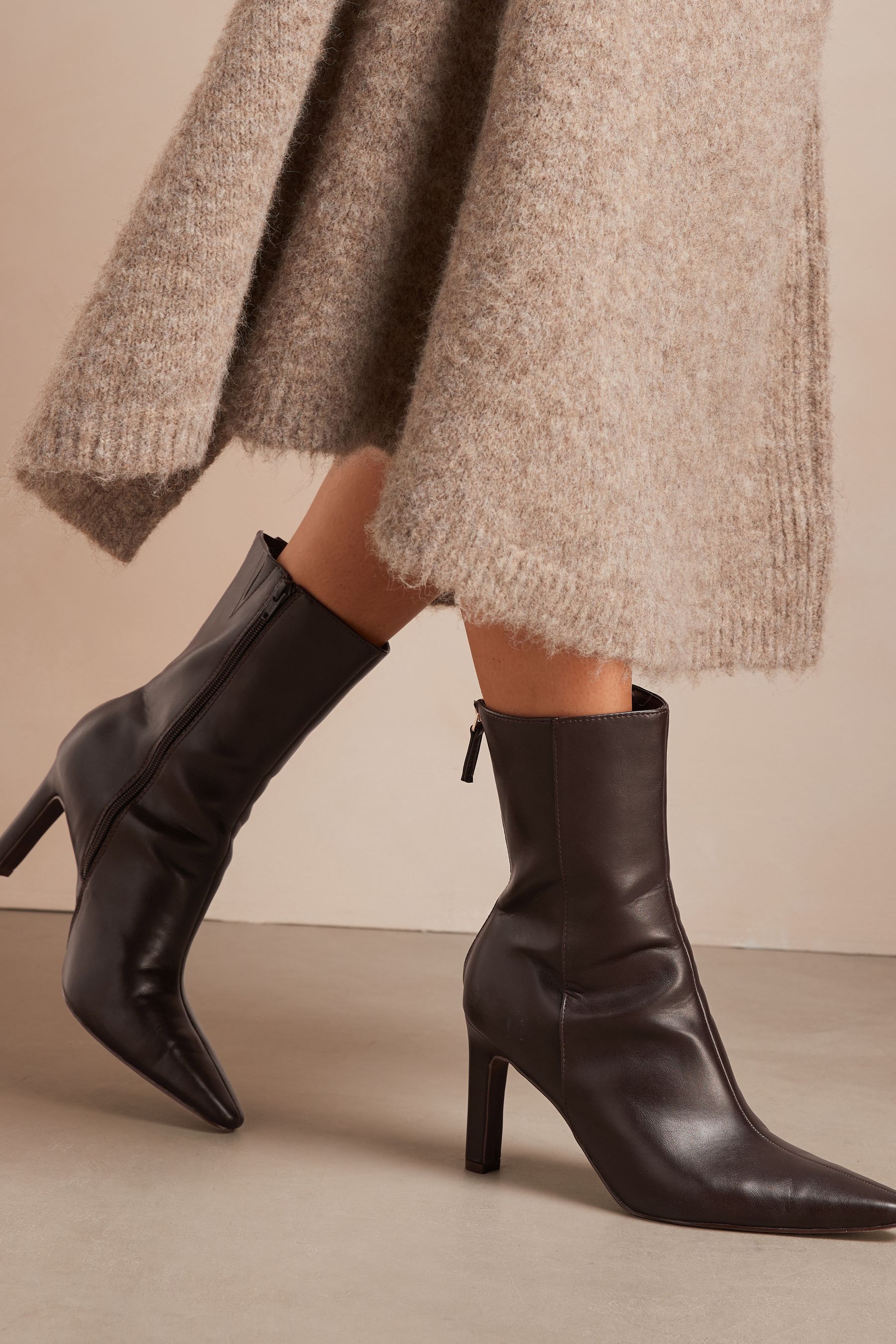 Womens zip ankle boots outlet