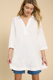 White Stuff Natural Blaire Linen Tunic - Image 1 of 7