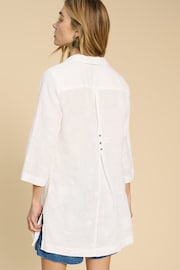 White Stuff Natural Blaire Linen Tunic - Image 2 of 7