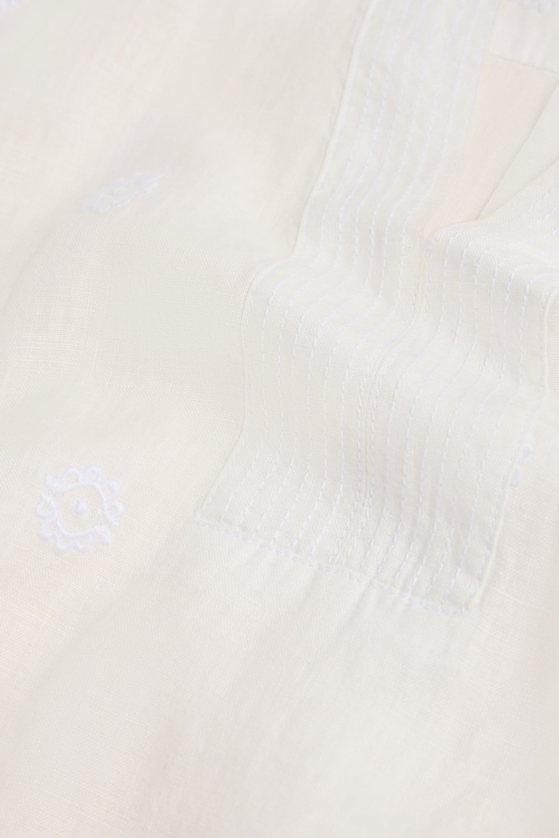 White Stuff Natural Blaire Linen Tunic - Image 7 of 7