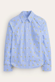 Boden Blue Sienna Embroidered Shirt - Image 5 of 5