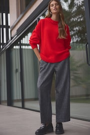 Red Co-ord Soft Touch High Neck Knitted Jumper - Image 2 of 7