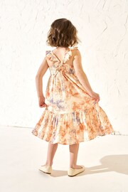 Angel & Rocket Orange April Pastel Tie Dye Dress - Image 2 of 5