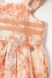 Angel & Rocket Orange April Pastel Tie Dye Dress - Image 5 of 5