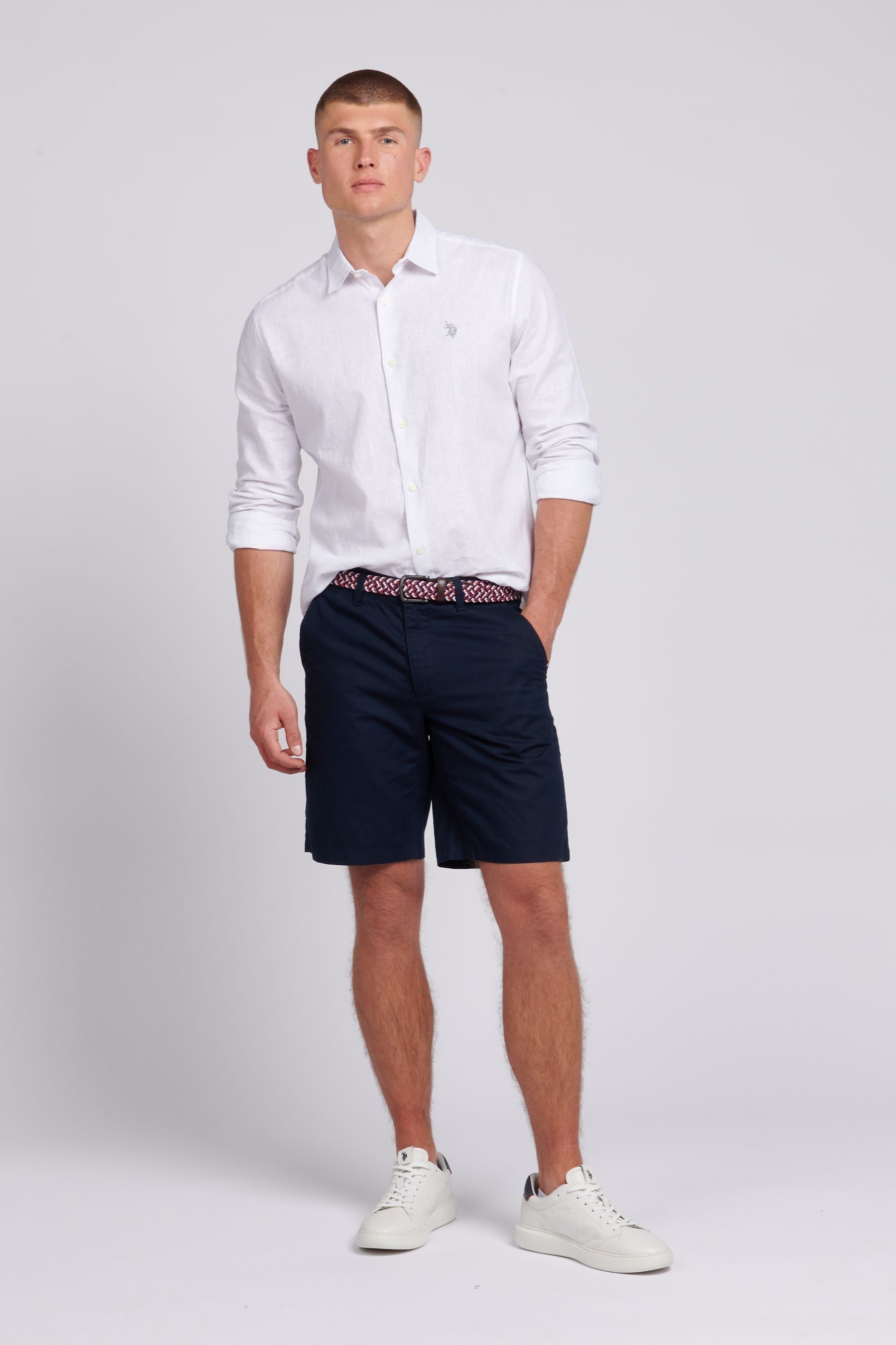 Chino shorts and polo shirt 2025