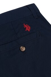 U.S. Polo Assn. Mens Linen Blend Chino Shorts - Image 6 of 6