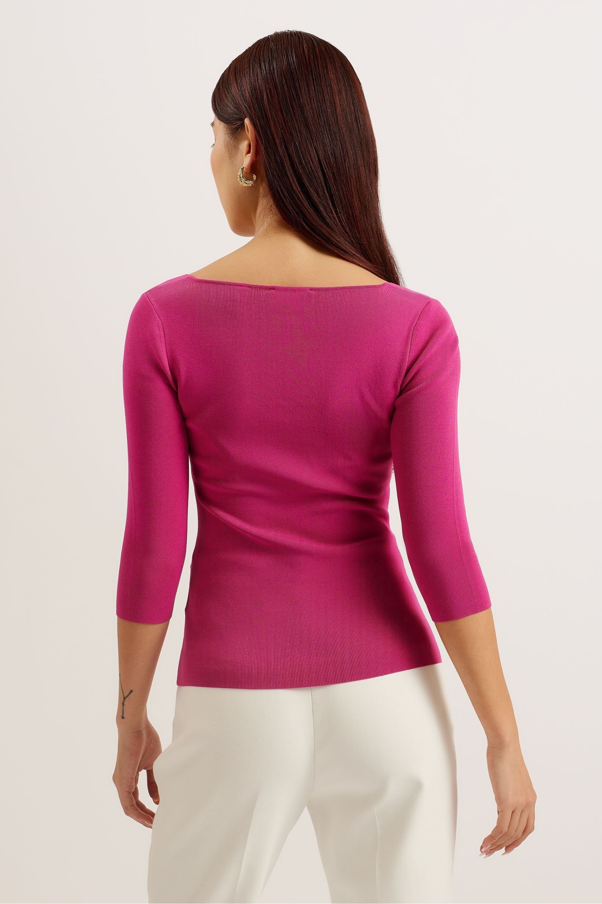 Ted Baker Pink T-Shirt - Image 5 of 6