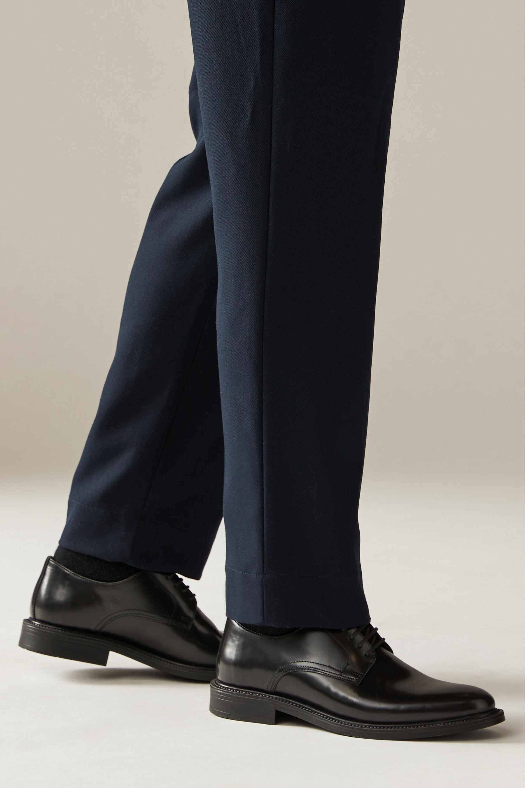 Buy Black Chunky Leather Derby Shoes from the Next UK online shop