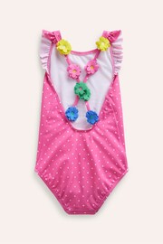 Boden Pink Fun Appliqué Swimsuit - Image 2 of 4
