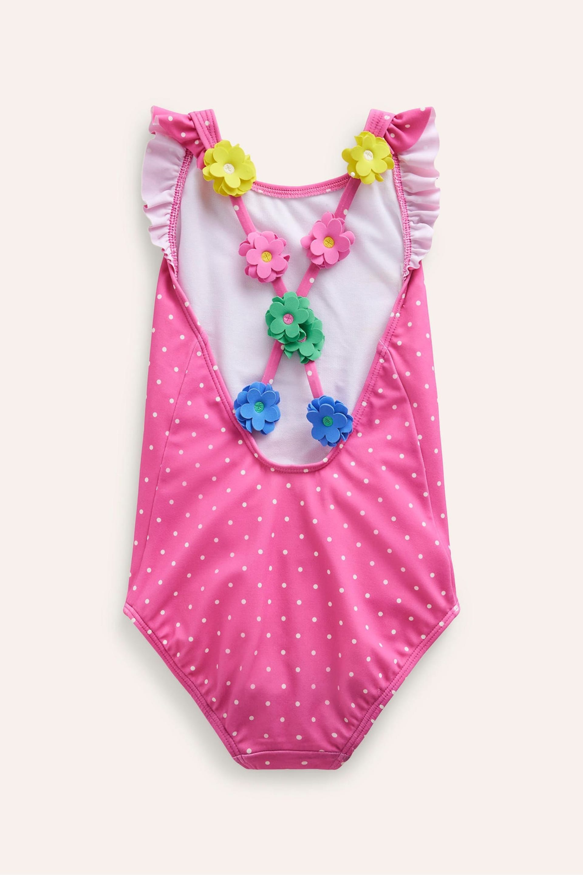 Boden Pink Fun Appliqué Swimsuit - Image 2 of 4