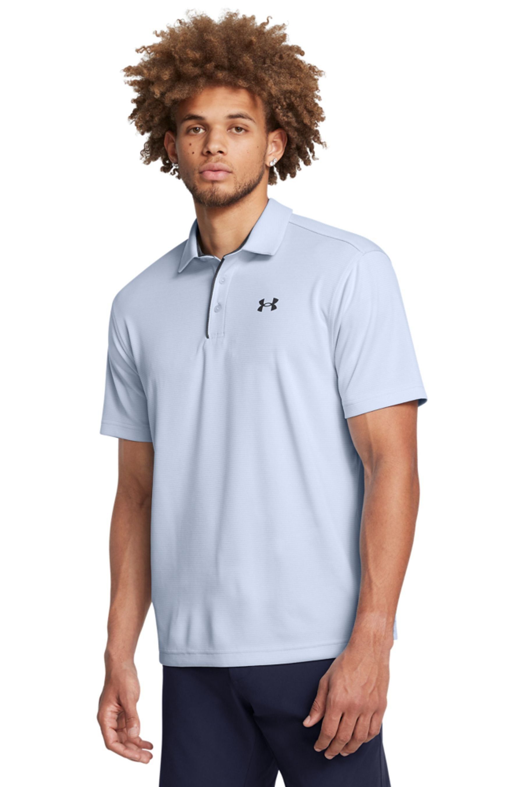 Under Armour Blue Golf Tech Polo Shirt