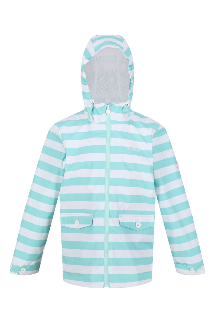 Regatta Blue Belladonna Rain Jacket - Image 1 of 4