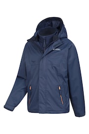 Mountain Warehouse Bracken Kids Waterproof 3 In 1 Jacket - Image 4 of 5