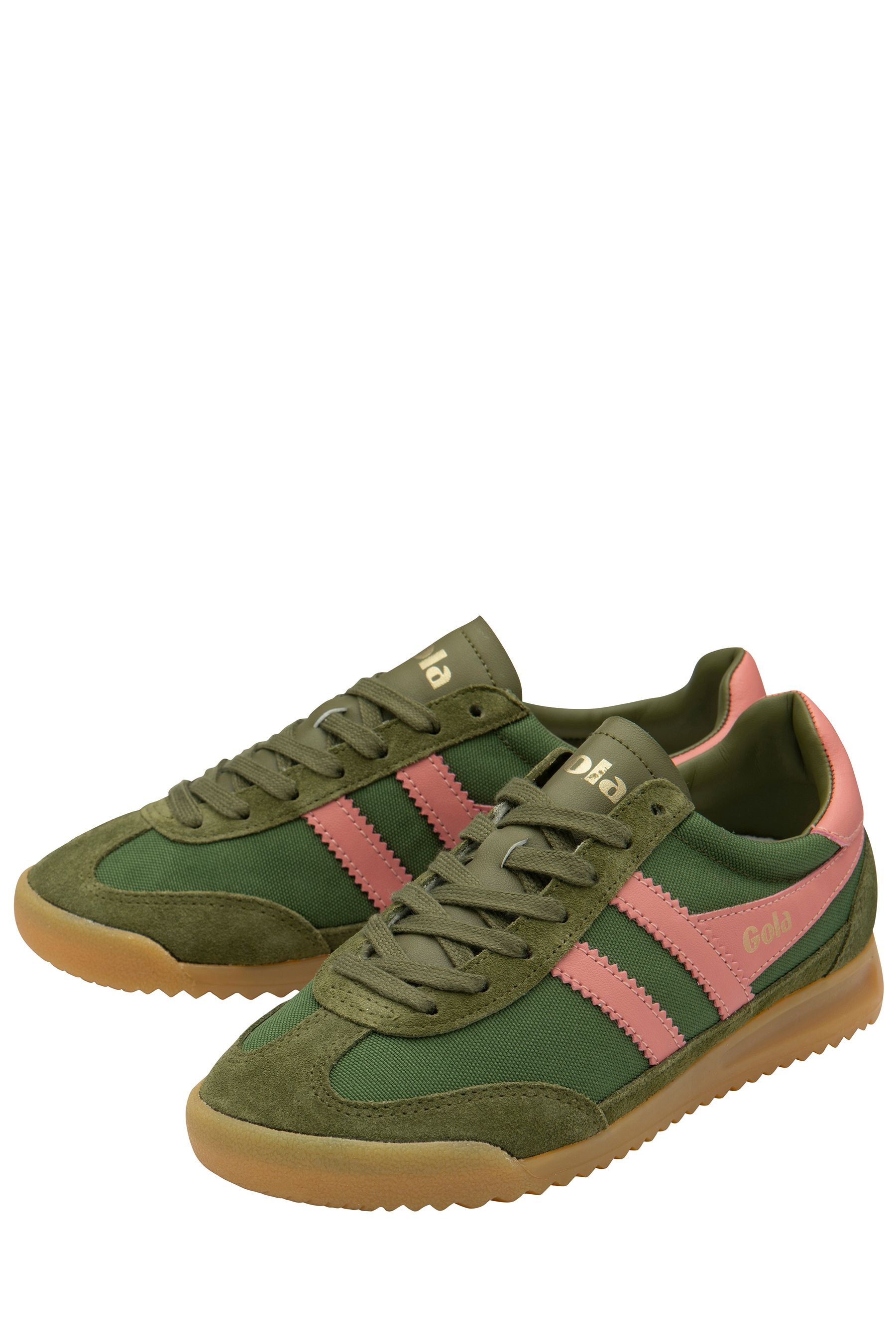 Buy Gola Green Ladies Tornado Lace Up Trainers from Next Luxembourg