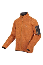 Regatta Orange Newhill Full Zip Fleece - Image 6 of 7