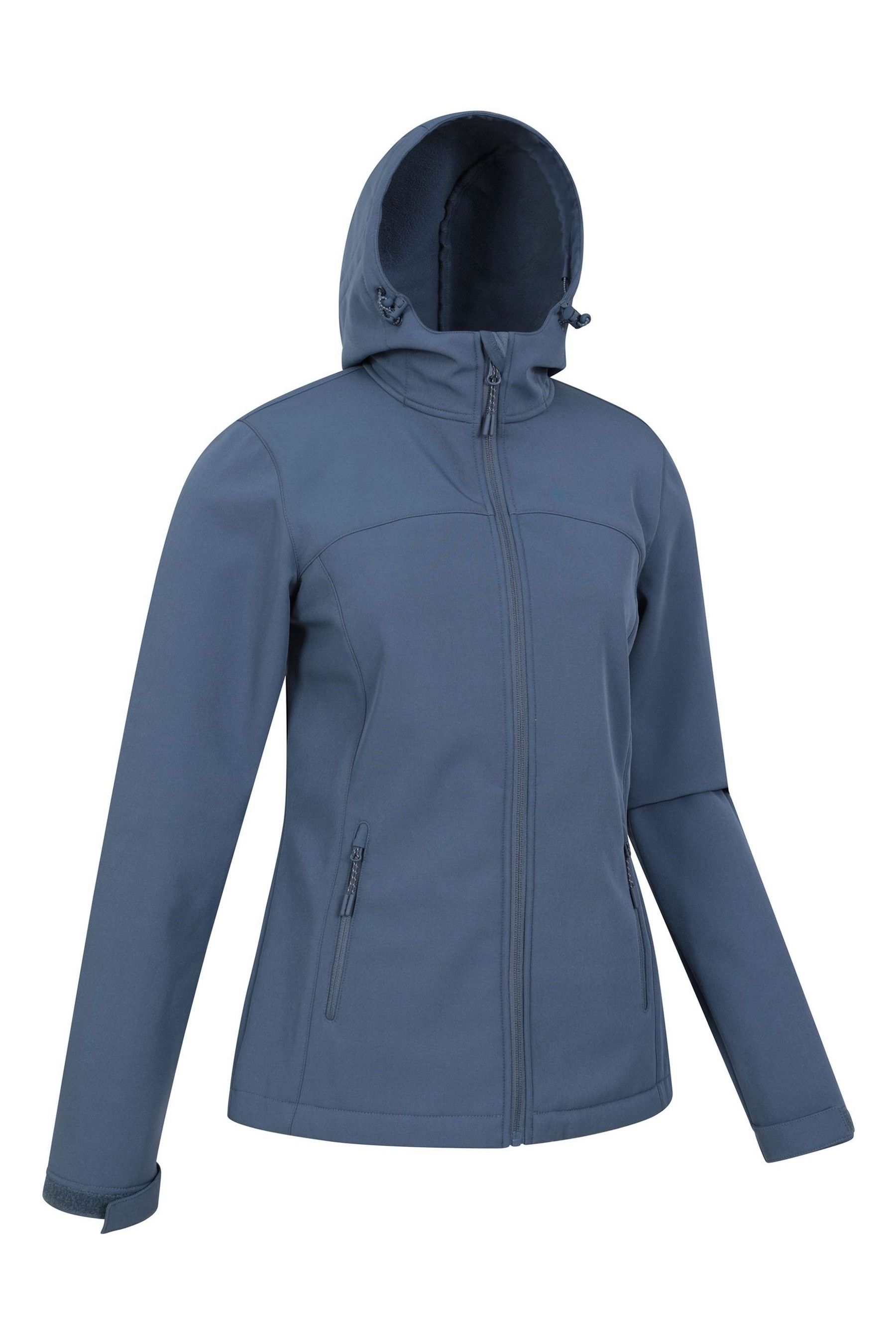 Buy Mountain Warehouse Blue Womens Exodus Water Resistant Softshell Jacket from Next Luxembourg