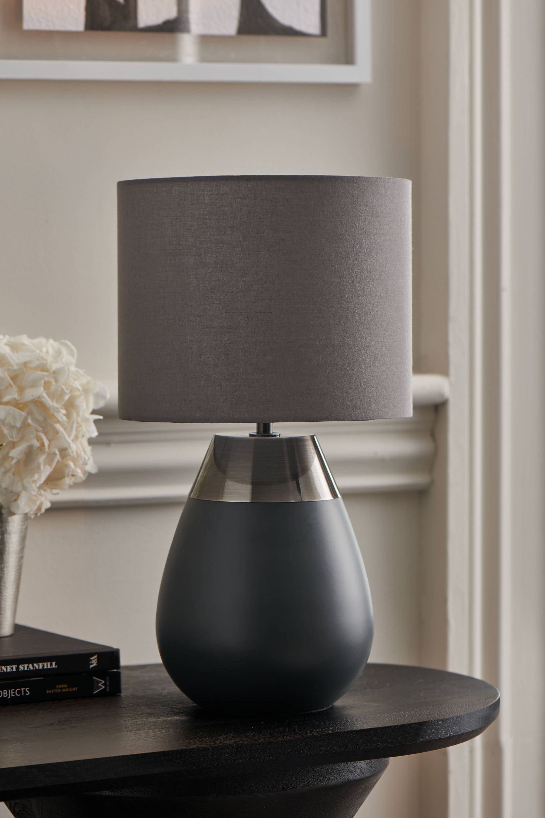 Buy Charcoal Grey Kit Touch Table Lamp from the AspennigeriaShops online shop