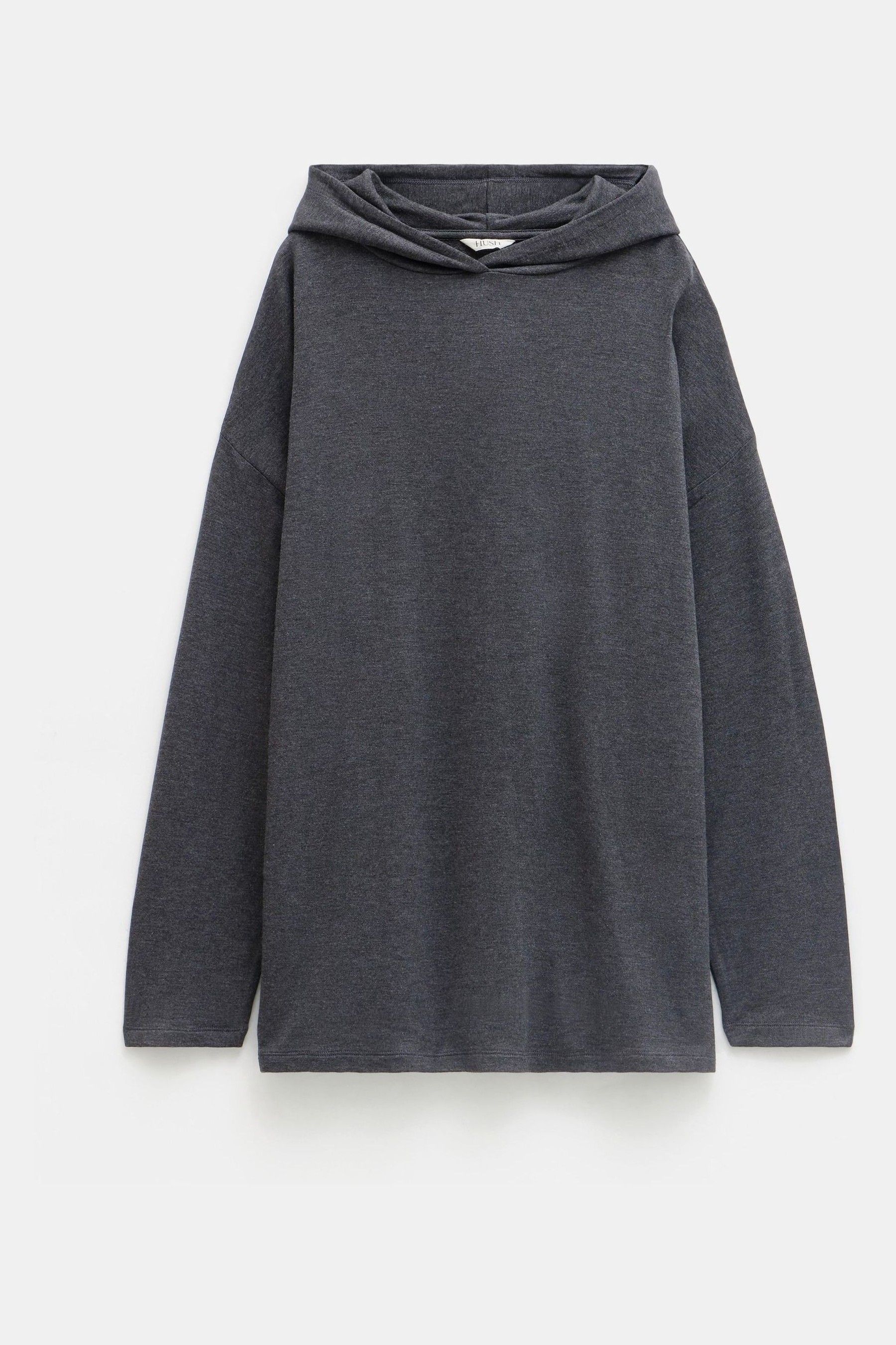 Buy Hush Grey Noah Lightweight Longline Hoodie from the Next UK online shop