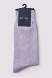 Duchamp Mens Dotted Socks - Image 1 of 3