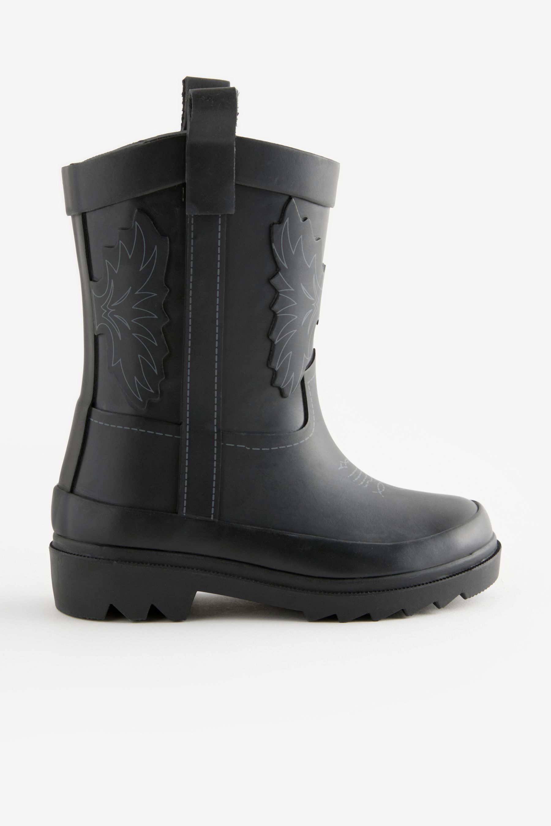 Next black wellies on sale