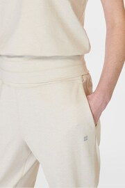 Sweaty Betty Creme Beige Marl Gaia Yoga Tank - Image 5 of 7