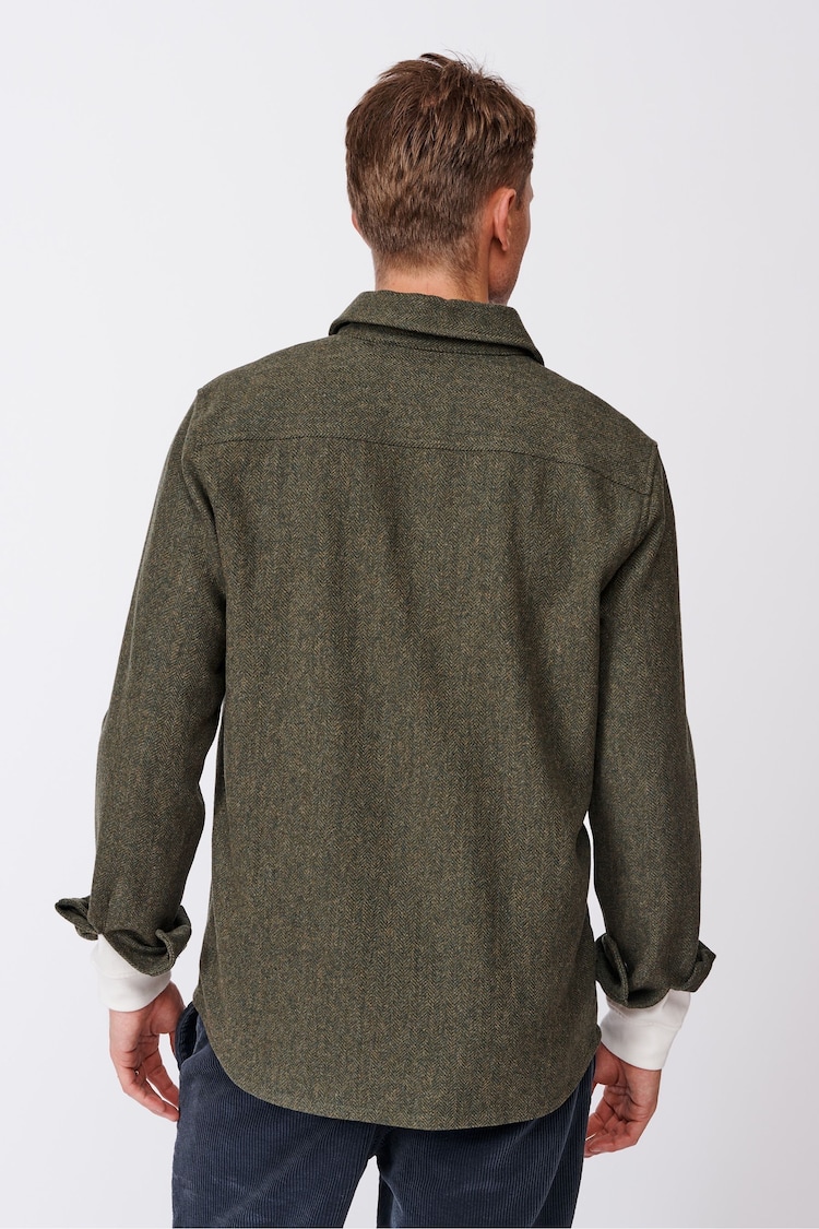 Aubin Ravendale Wool Overshirt - Image 2 of 5