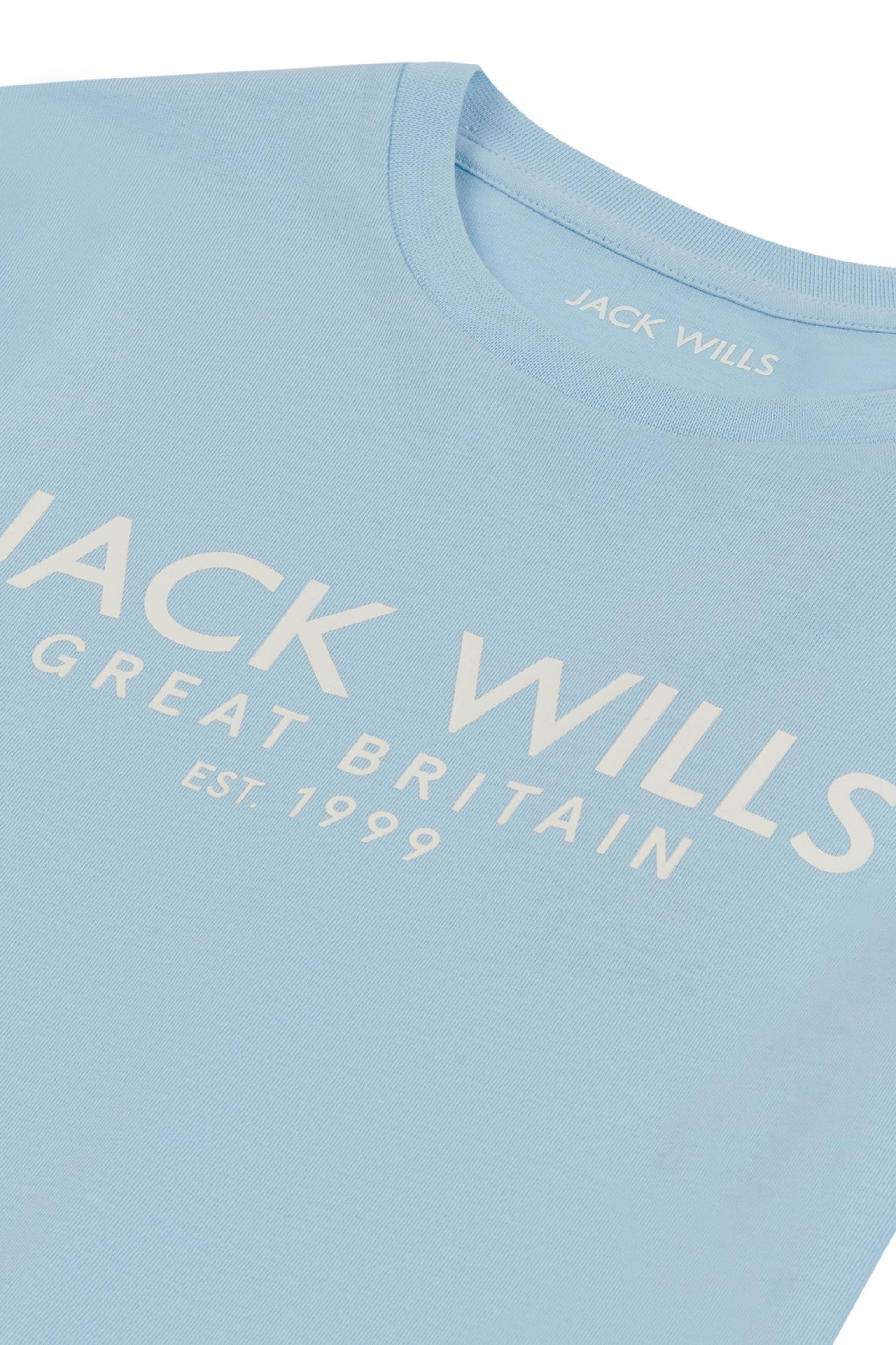Jack Wills Boys Regular Fit Carnaby T-Shirt - Image 6 of 6