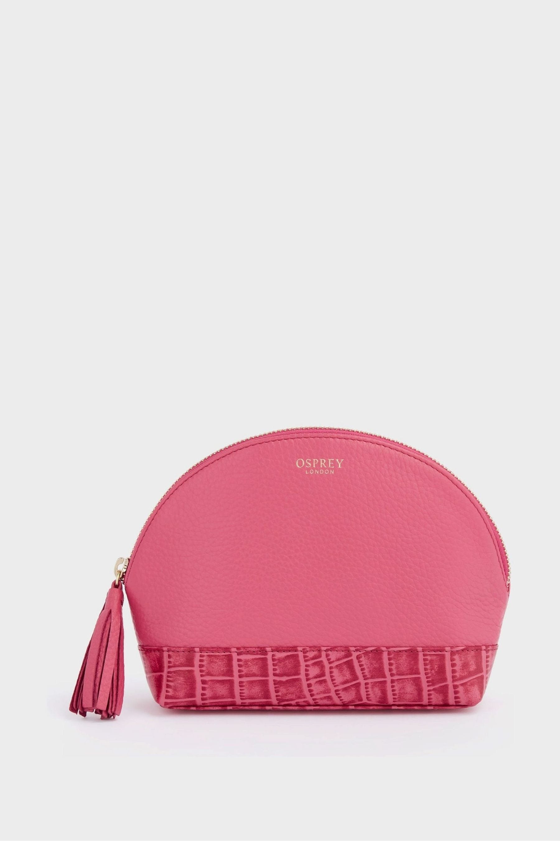 Buy OSPREY LONDON The Kellie Leather Make Up Bag from the Next UK online shop