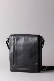 Lakeland Leather Keswick Medium Leather Messenger Bag In - Image 1 of 7